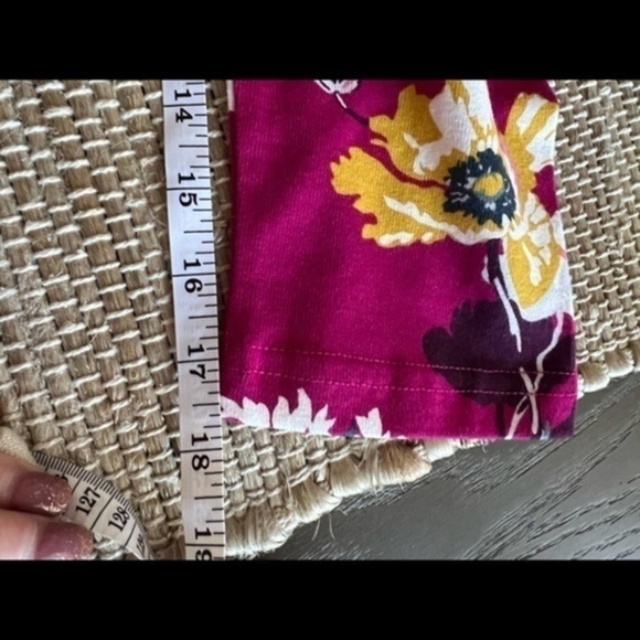 JOULES Harbour Print Jersey Top in Ruby Pink Rosy - Picture 2 of 15